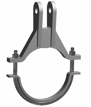 heavy alloy steel pipe clamp