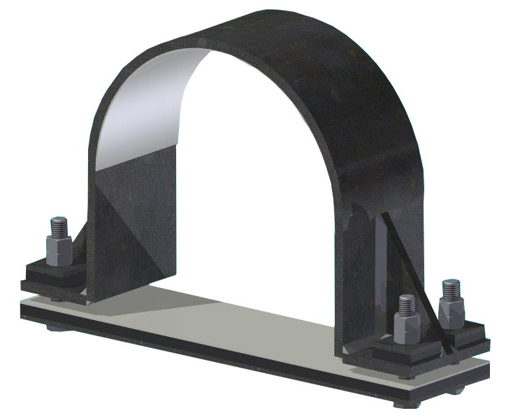 Hold Down Pipe Clamp