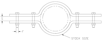 riser clamp special design drawing