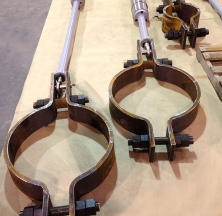 Snubber Pipe Clamp Assemblies