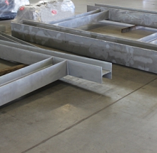 Structural Steel on the Rilco Shipping Floor