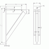 Medium Welded Steel Bracket - Image 2